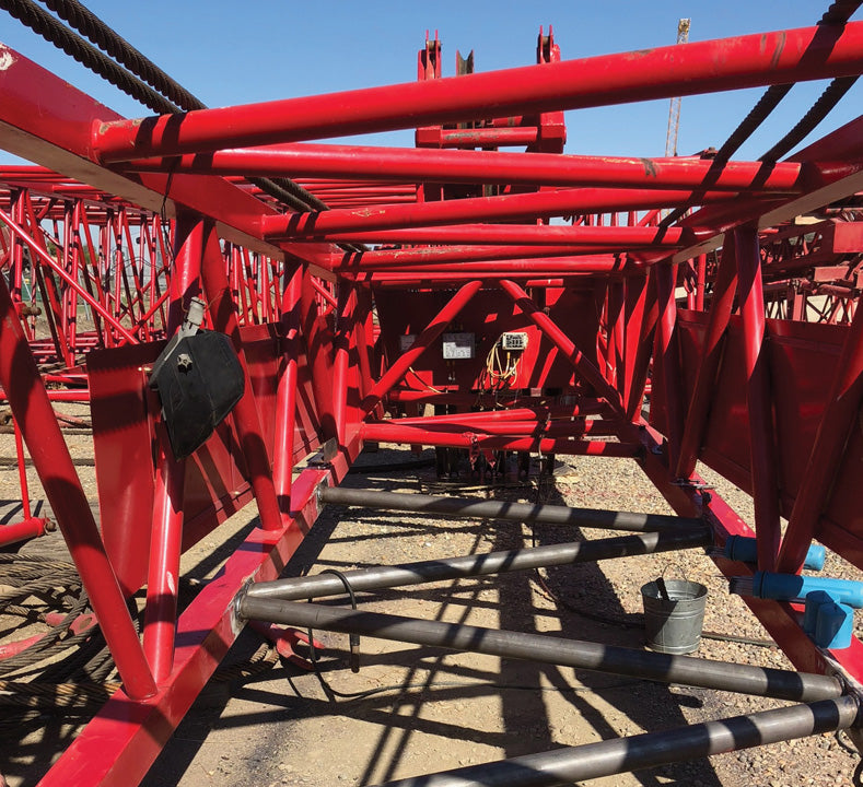 Crane cross bar repair